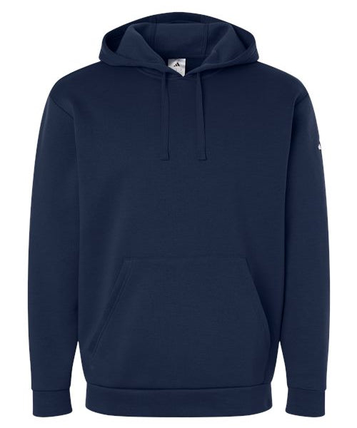 Ashwaubenon High School Football (Boys) - Team Navy Blue Men's Fleece Hooded Sweatshirt (model)