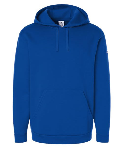 Ashwaubenon High School Football (Boys) - Team Royal Blue Men's Fleece Hooded Sweatshirt (model)