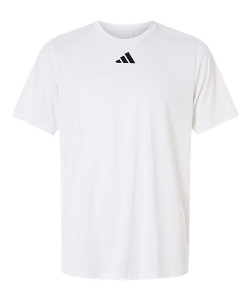 Ashwaubenon High School Football (Boys) - White/ Black Men's Pregame T-Shirt (model)