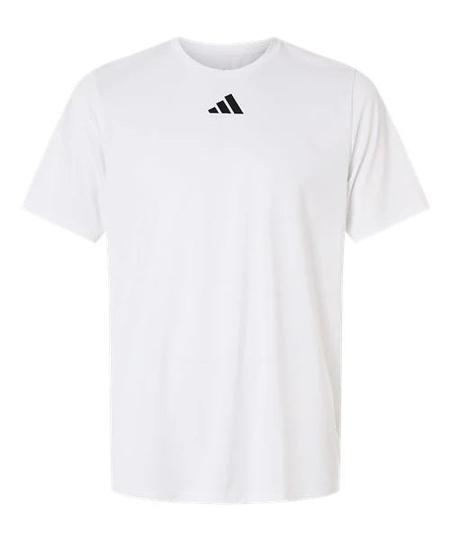 Ashwaubenon High School Football (Boys) - White/ Black Men's Pregame T-Shirt (model)