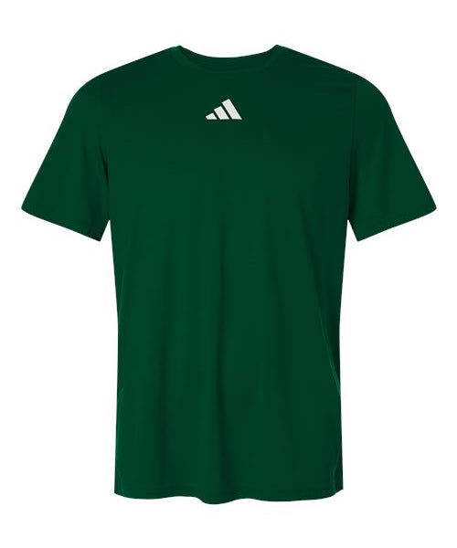Ashwaubenon High School Football (Boys) - Dark Green/ White Men's Pregame T-Shirt (model)