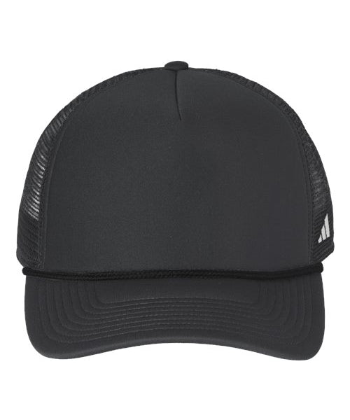 Ashwaubenon High School Football (Boys) - Team Dark Grey/ Black/ White Fundamental Dispatch Trucker Cap (model)