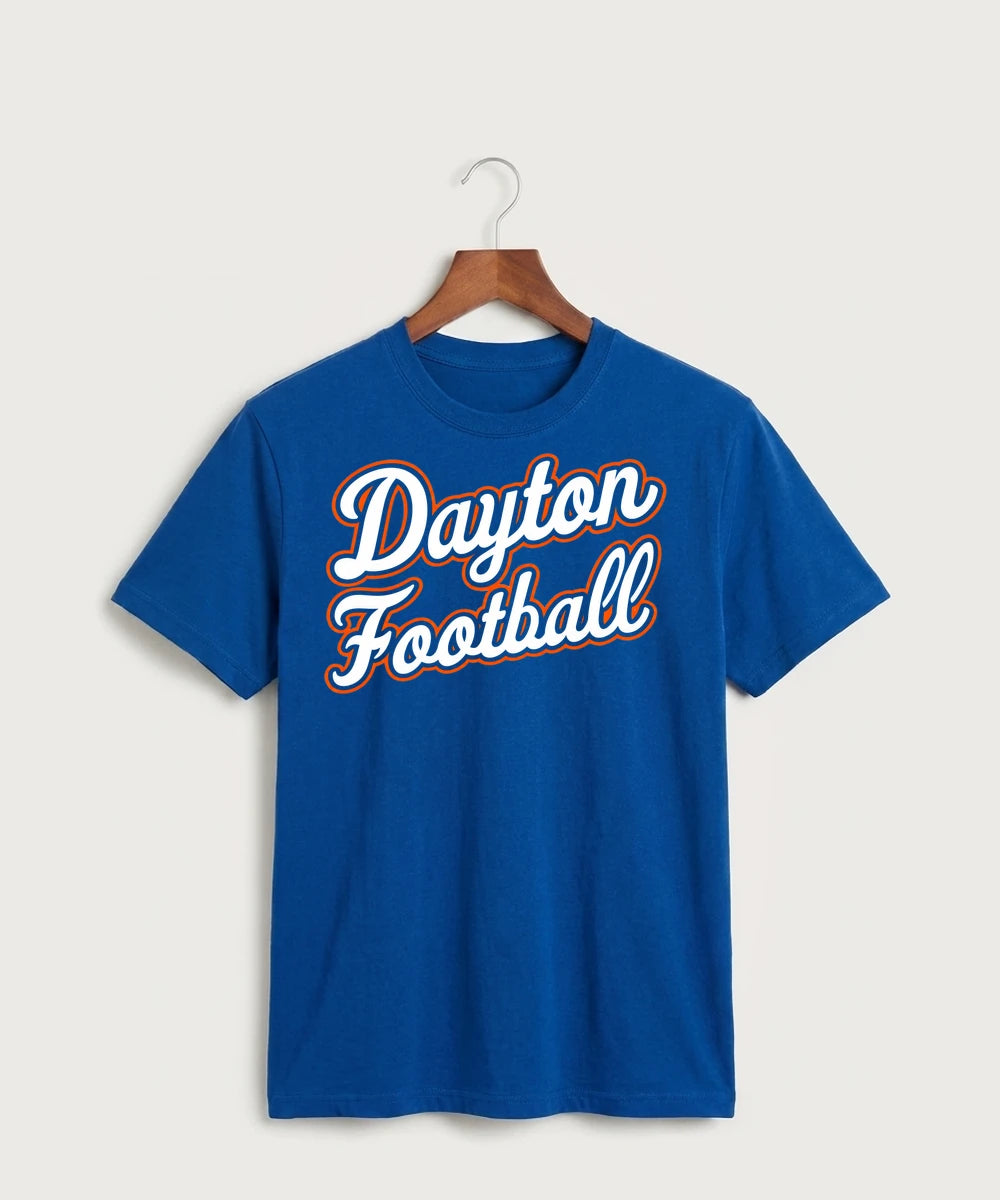 Jonathan Dayton High School Football Team Store - True Royal Port & Co Core Cotton Tee. PC54