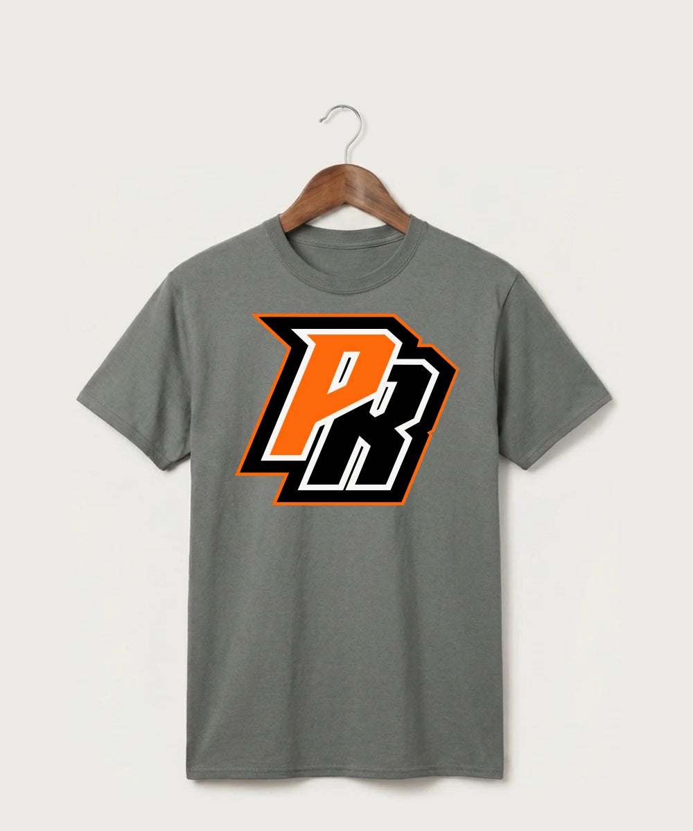 Park Rapids Area High School Football (Boys) - Medium Grey Port & Co Core Cotton Tee. PC54