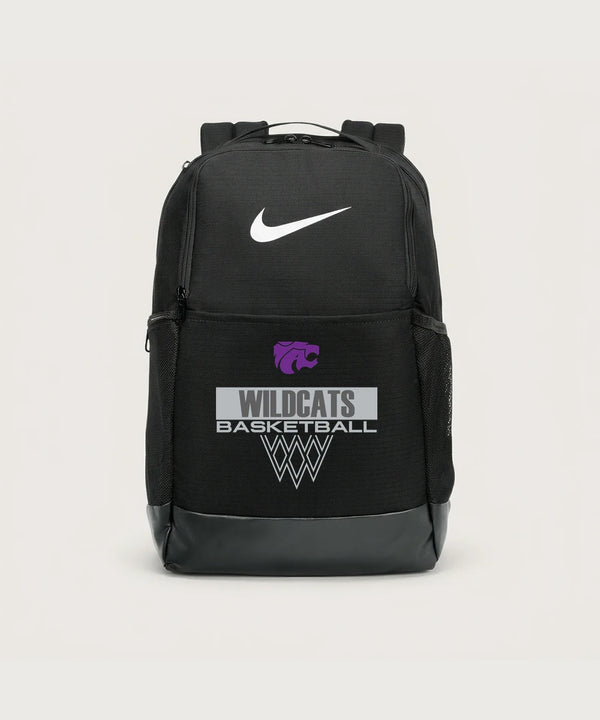 Axtell High School Basketball (Girls) Team Store - Black Nike Brasilia Medium Backpack NKDH7709