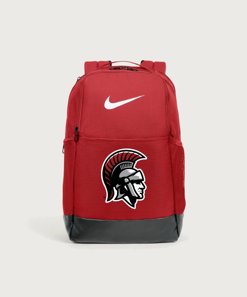 Worthington High School Football (Boys) - University Red Nike Brasilia Medium Backpack NKDH7709