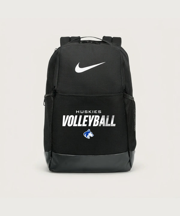 Owatonna High School Volleyball (Girls) - Black Nike Brasilia Medium Backpack NKDH7709
