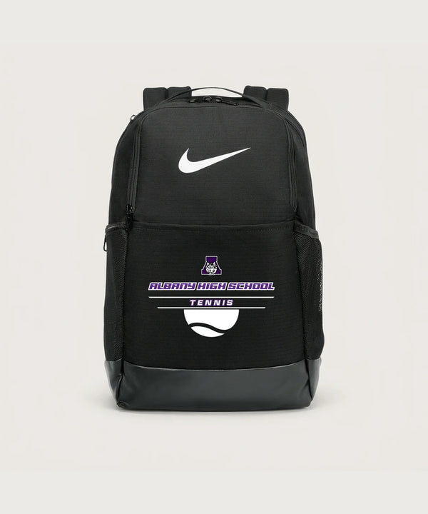 Albany High School Tennis (Boys) - Black Nike Brasilia Medium Backpack NKDH7709