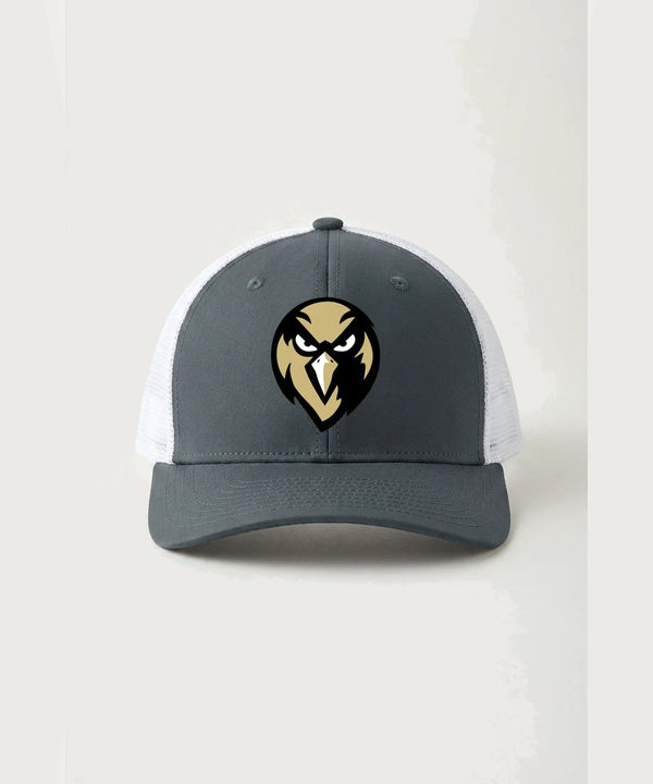 Hudson Catholic High School Soccer Team Store - Iron Grey/ White Sport-Tek Club Trucker Cap STC46