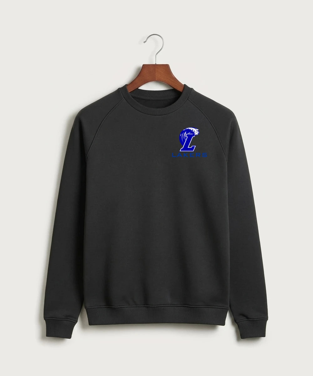 Lakeview High School Football (Boys) - Black Crewneck