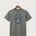 Grand Meadow Football - Medium Grey Port & Co Core Cotton Tee. PC54