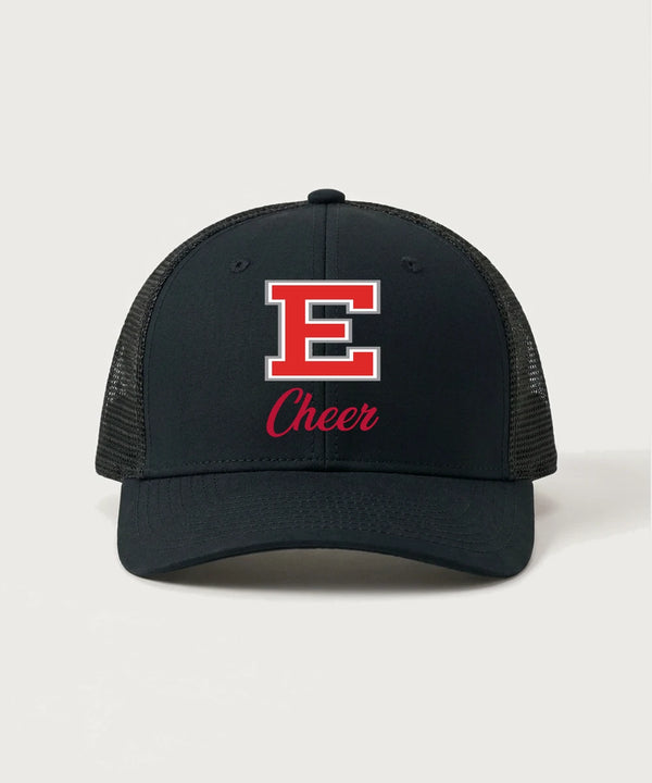 Duluth East High School Cheer (Coed) - Black/ Black Sport-Tek Club Trucker Cap STC46