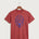 Bertha Hewitt High School Football (Boys) - Heather Red Port & Co Core Cotton Tee. PC54