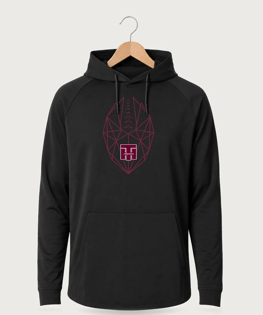 Two Harbors High School Football (Boys) - Black Hoodie