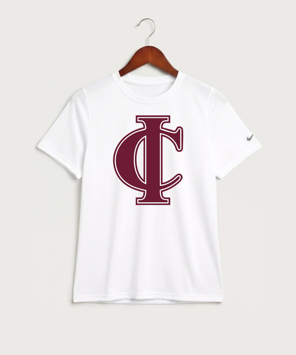 Crosby Ironton High School Football (Boys) - White Nike Youth Swoosh Sleeve rLegend Tee NKDX8787