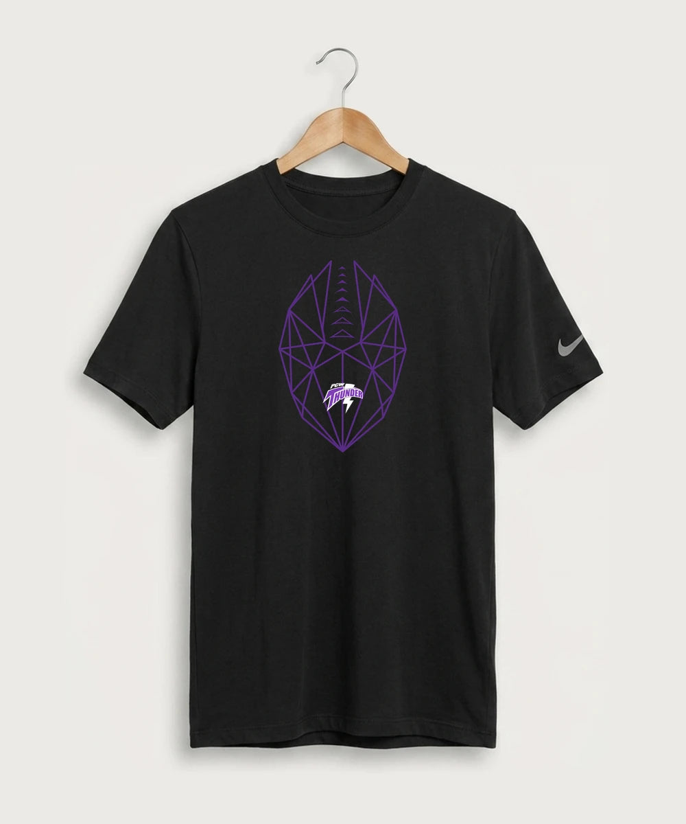 Polk County West Football (Boys) - Black Nike Swoosh Sleeve rLegend Tee NKDX8730