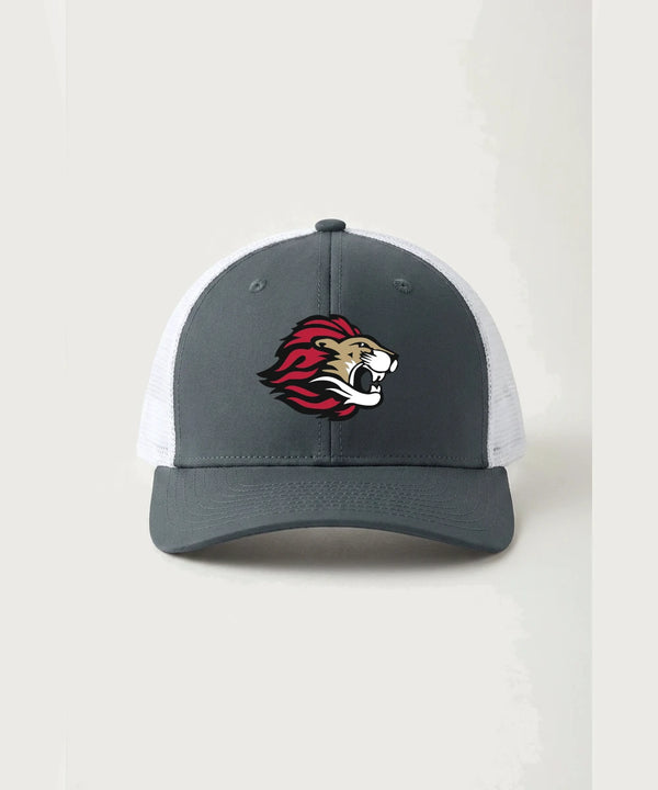 Spring Grove High School Football (Boys) - Iron Grey/ White Sport-Tek Club Trucker Cap STC46