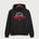Forreston Volleyball - Jet Black Port & Co Core Fleece Pullover Hooded Sweatshirt. PC78H