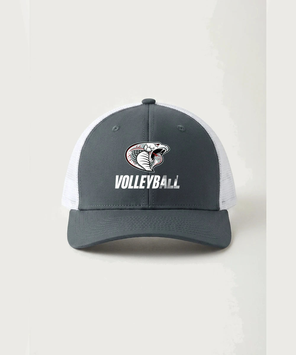 Triton High School Volleyball (Girls) - Iron Grey/ White Sport-Tek Club Trucker Cap STC46