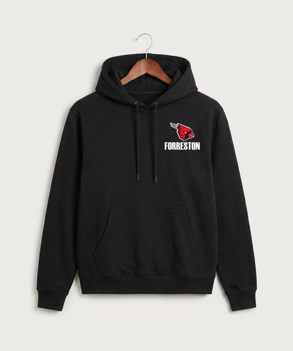 Forreston Basketball - Black Hoodie Value