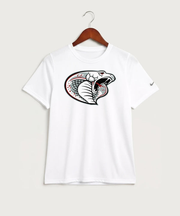 Triton High School Volleyball (Girls) - White Nike Youth Swoosh Sleeve rLegend Tee NKDX8787