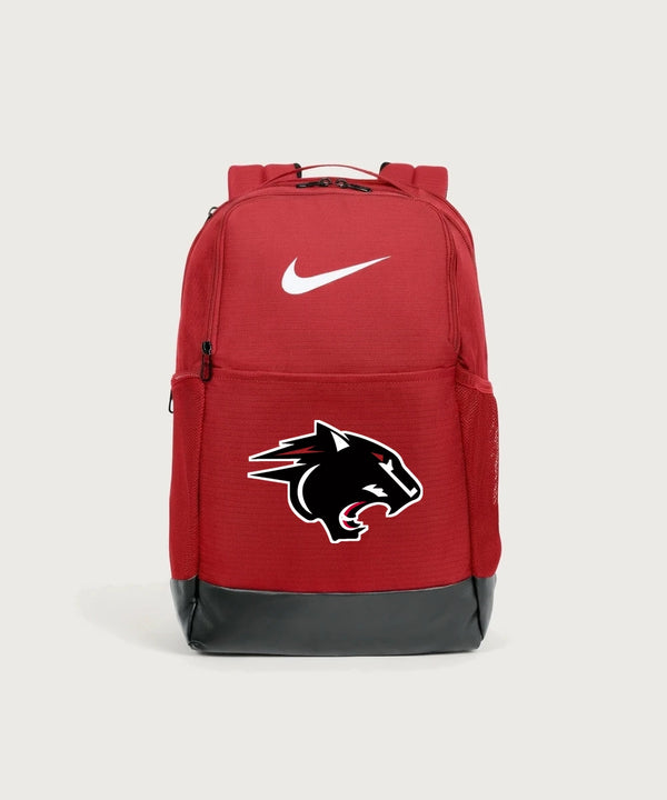 Nrheg Panthers High School Football (Boys) - University Red Nike Brasilia Medium Backpack NKDH7709