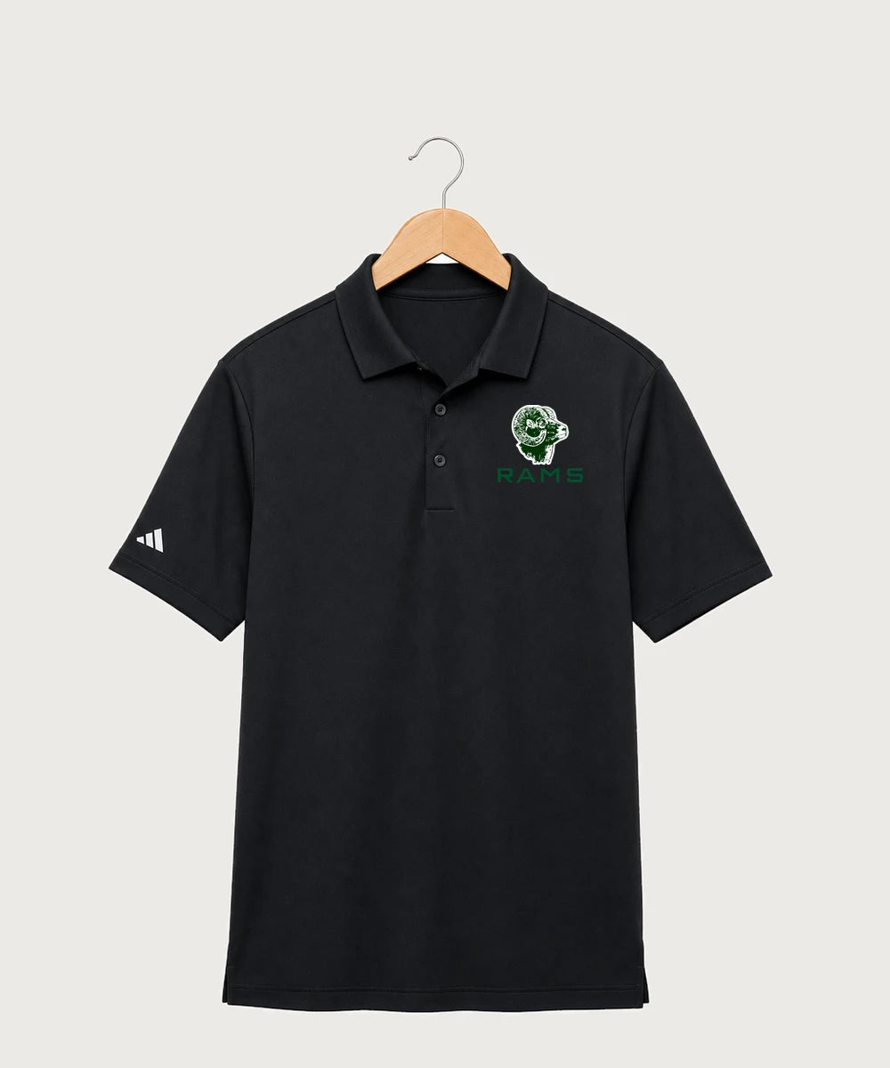 Roseau High School Football (Boys) - Black Polo