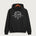 Kingsland High School Volleyball (Girls) - Jet Black Port & Co Core Fleece Pullover Hooded Sweatshirt. PC78H