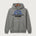 Hayfield High School Volleyball (Girls) - Medium Grey Port & Co Core Fleece Pullover Hooded Sweatshirt. PC78H