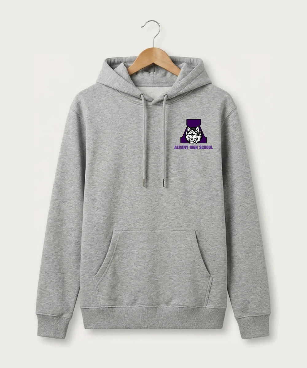 Albany High School Cheerleading - Heather Grey Hoodie Value
