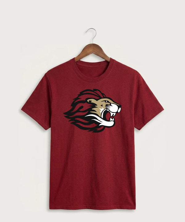 Spring Grove High School Football (Boys) - Cardinal Port & Co Core Cotton Tee. PC54