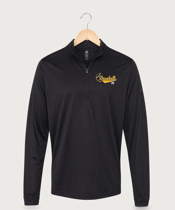 MAYBA Baseball Team Store - Black Men's Ultimate365 Lightweight Quarter-Zip Pullover