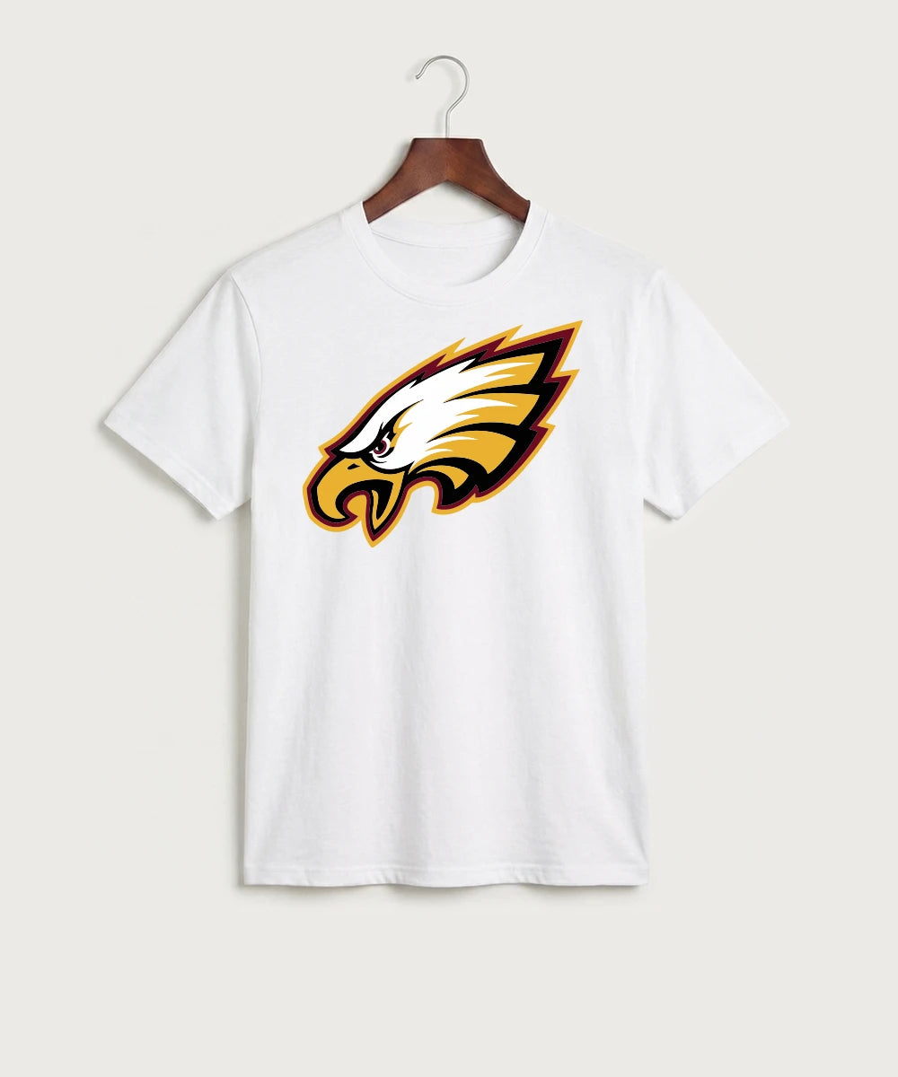 Dover-Eyota High School Volleyball (Girls) - White Port & Co Core Cotton Tee. PC54