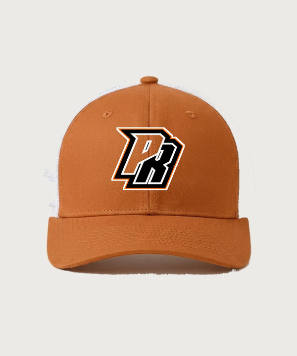 Park Rapids Area High School Football (Boys) - Texas Orange/ White Sport-Tek Club Trucker Cap STC46