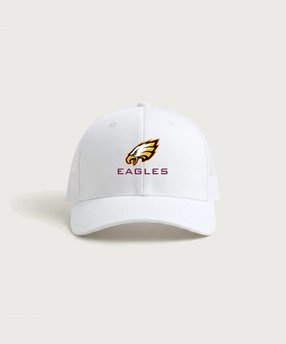Dover-Eyota High School Volleyball (Girls) - White/ White Sport-Tek Club Trucker Cap STC46
