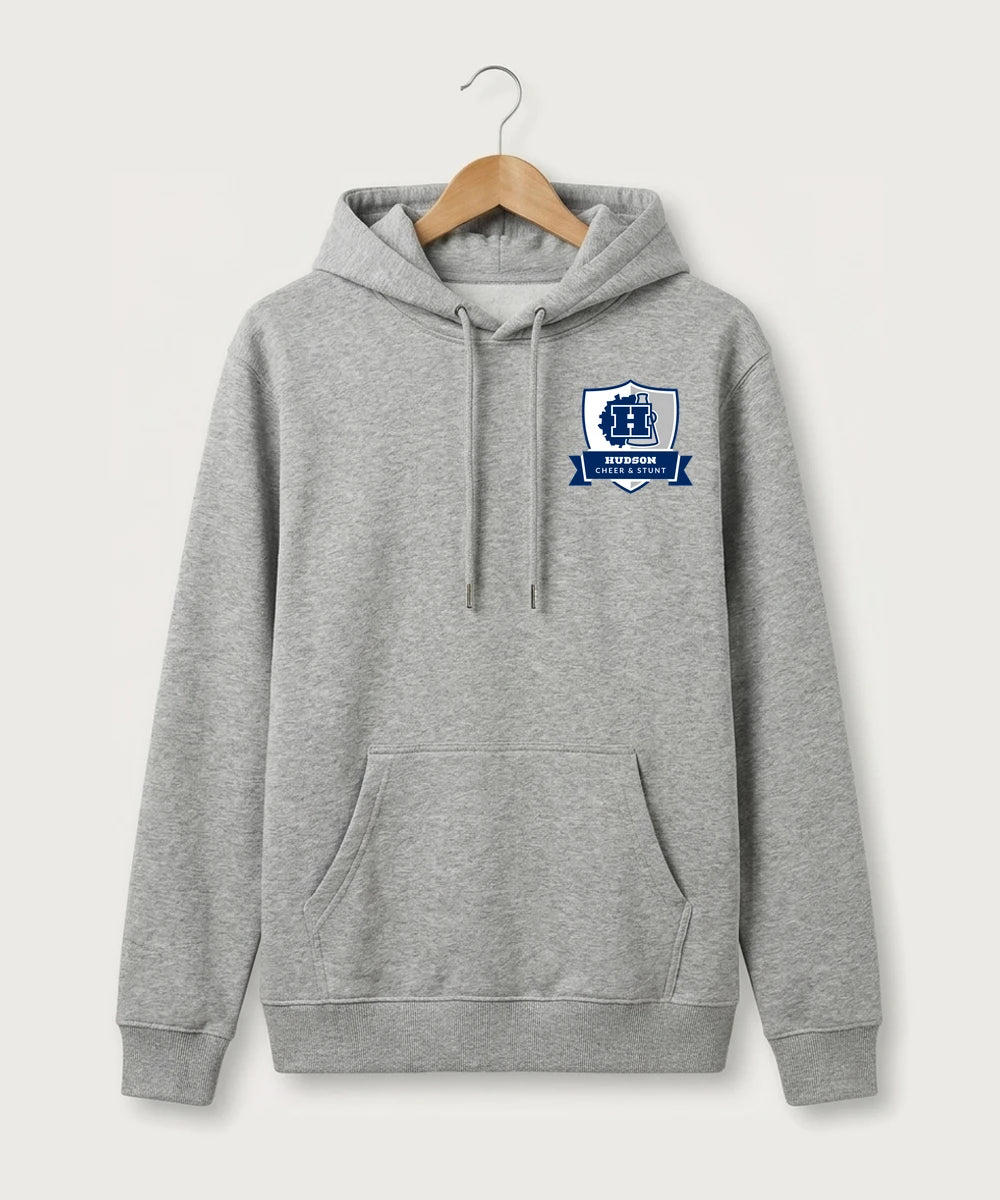 Hudson Cheer & Stunt - Heather Grey Hoodie Value
