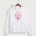 Upsala High School Football (Boys) - White Port & Co Core Fleece Pullover Hooded Sweatshirt. PC78H