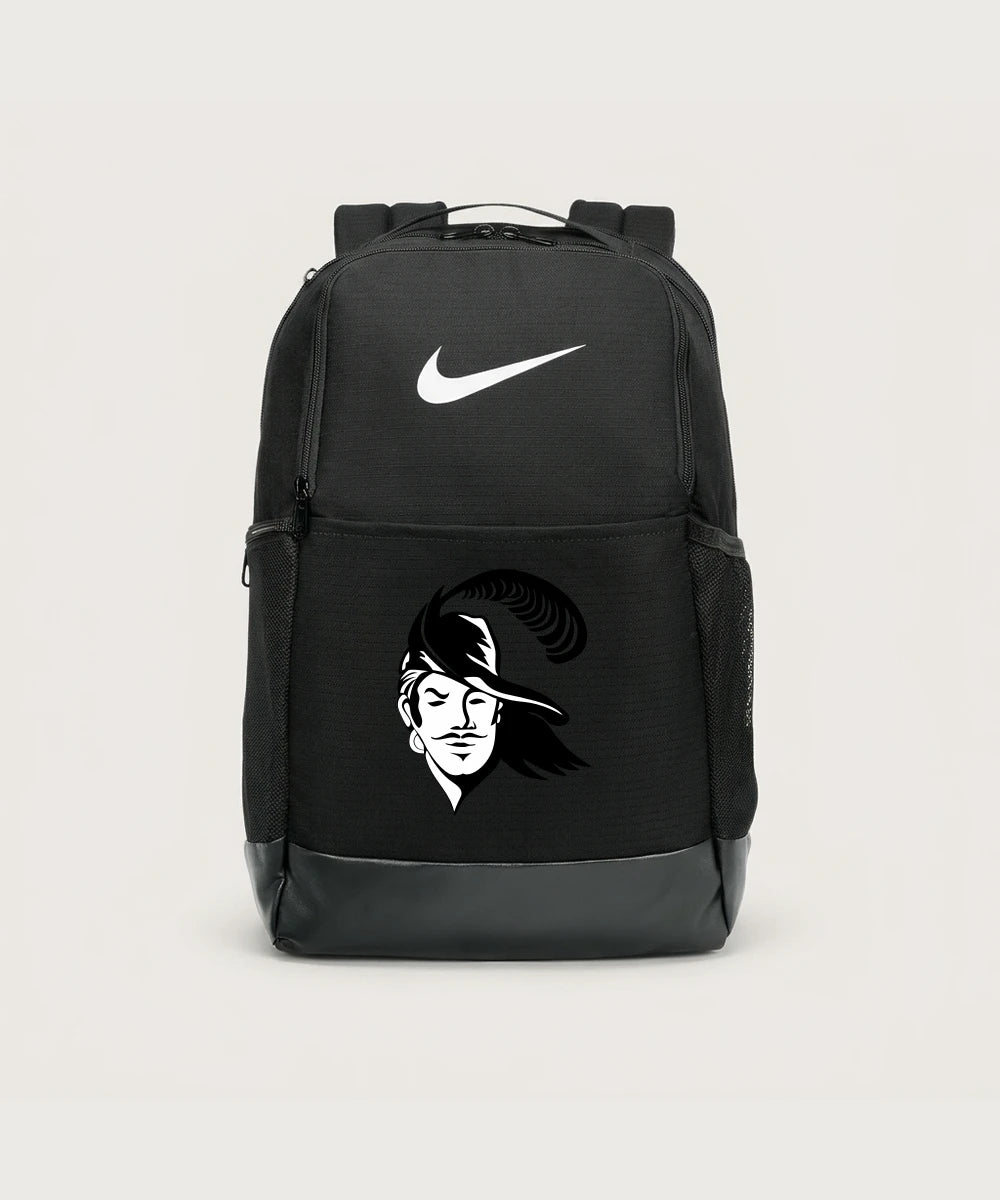 Border West Football (Boys) - Black Nike Brasilia Medium Backpack NKDH7709
