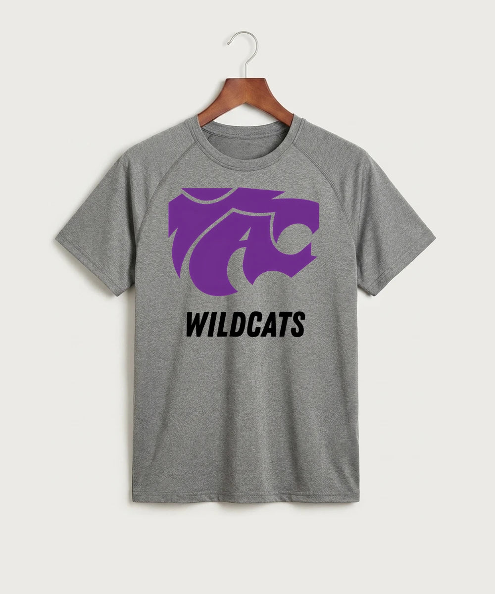 Axtell High School Basketball (Girls) Team Store - Gray Tee