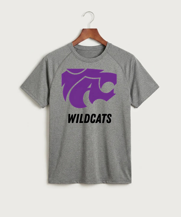 Axtell High School Basketball (Girls) Team Store - Gray Tee