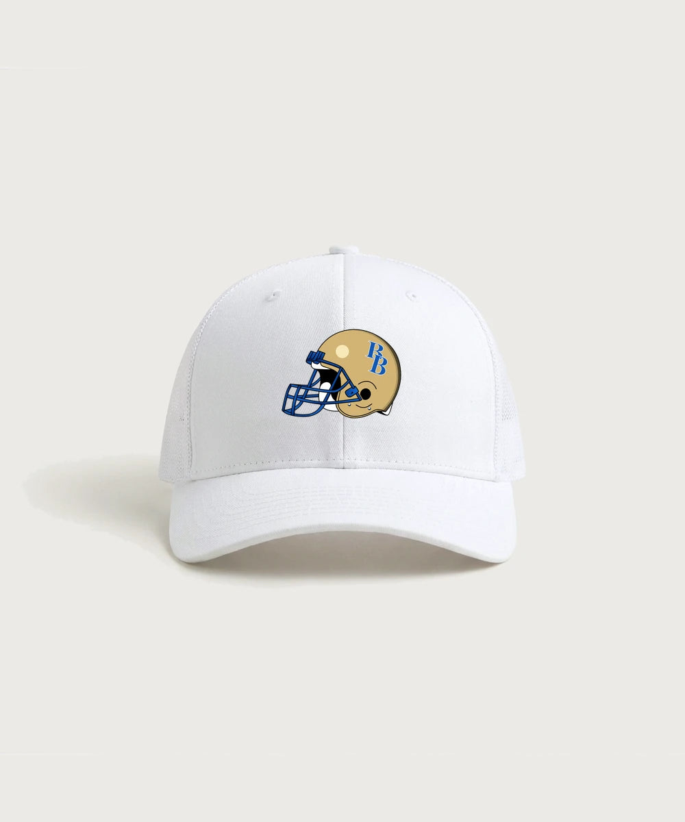 Braham Area High School Football (Boys) - White/ White Sport-Tek Club Trucker Cap STC46