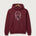 Border West Football (Boys) - Cardinal Port & Co Core Fleece Pullover Hooded Sweatshirt. PC78H