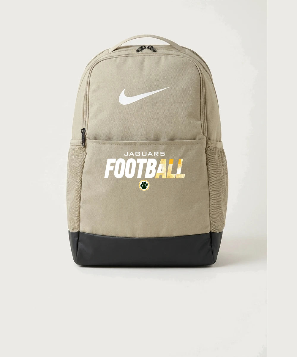 Ashwaubenon High School Football (Boys) (Sandbox) - Desert Khaki Nike Brasilia Medium Backpack NKDH7709