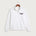 MAYBA Baseball Team Store - White Nike Club Fleece Sleeve Swoosh 1/2-Zip NKDX6718