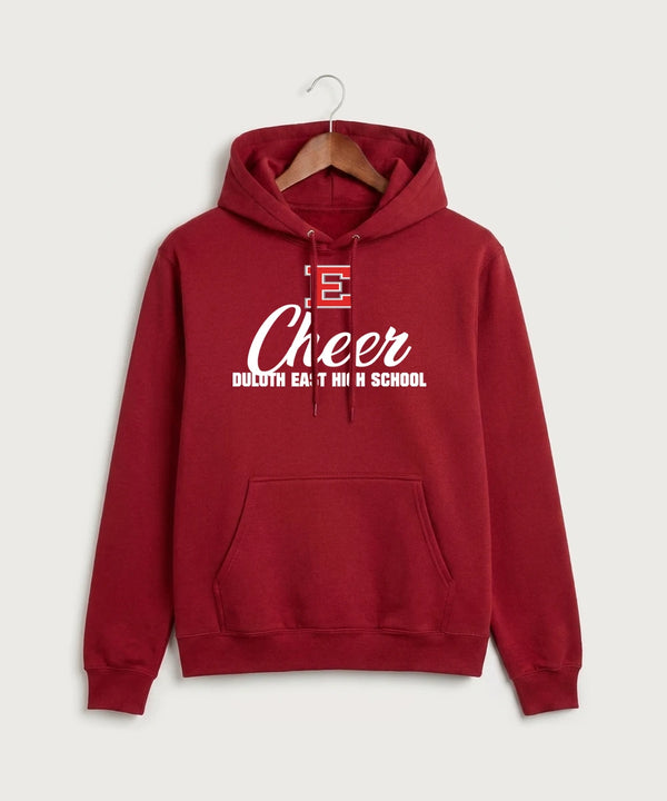 Duluth East High School Cheer (Coed) - Cardinal Hoodie Value
