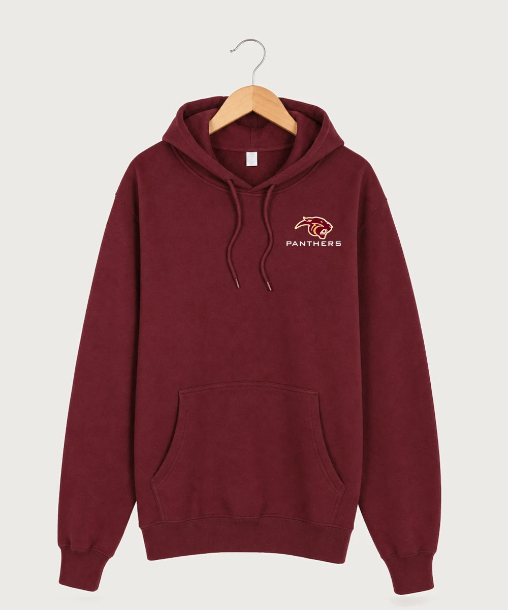 Pine Island High School Football (Boys) - Burgundy Hoodie Value