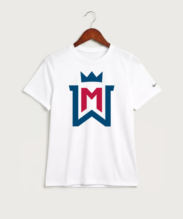 Watertown Mayer High School Football (Boys) - White Nike Youth Swoosh Sleeve rLegend Tee NKDX8787