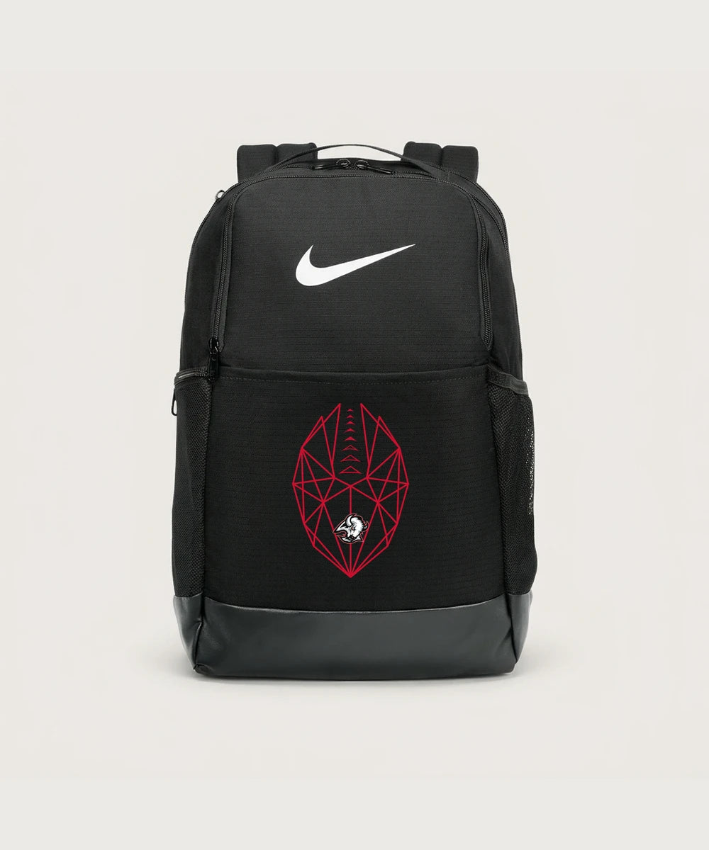 Buffalo High School Football (Boys) - Black Nike Brasilia Medium Backpack NKDH7709