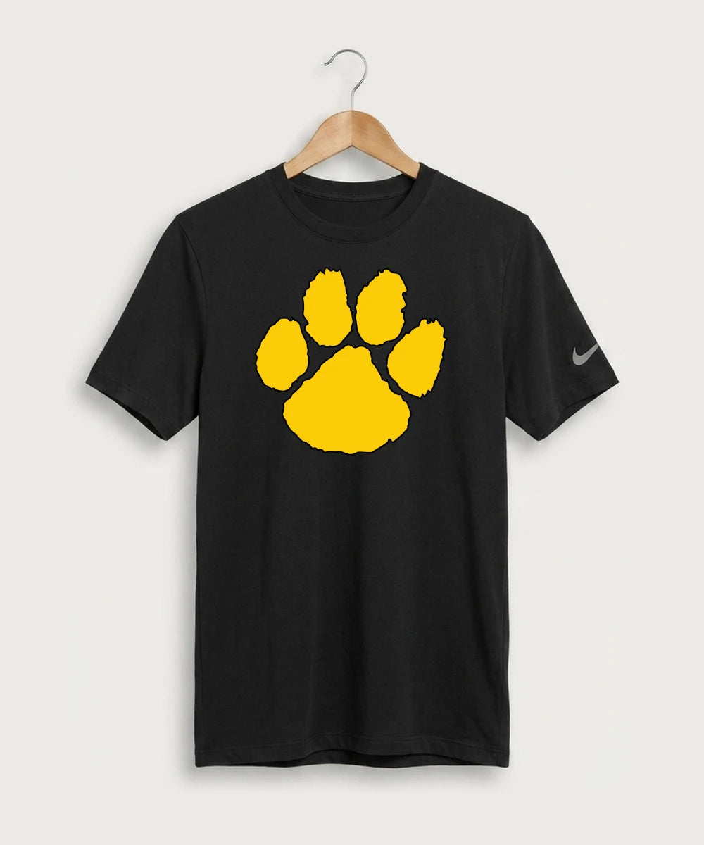 Plainview Elgin Millville H S Football (Boys) - Black Nike Swoosh Sleeve rLegend Tee NKDX8730