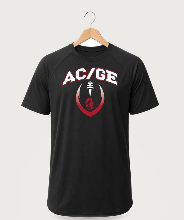 Alden-Conger-Glenville Emmons High School Football (Boys) - Black Tee